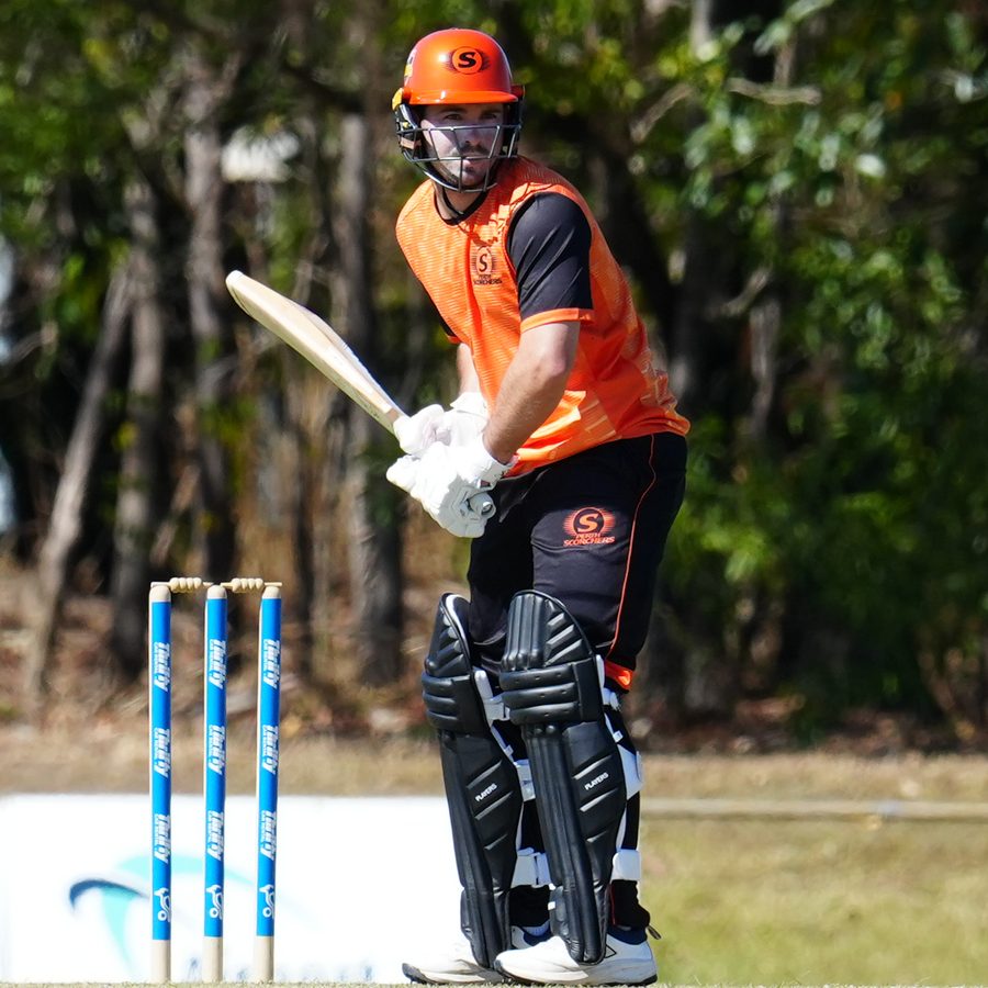 Matthew Spoors batting